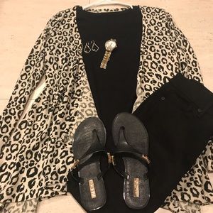 Black Aldo Sandals, Size 6